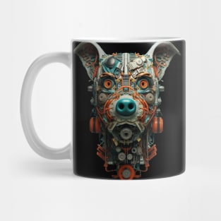 Industrial Punk Dogs by Liza Kraft 13.0 Mug